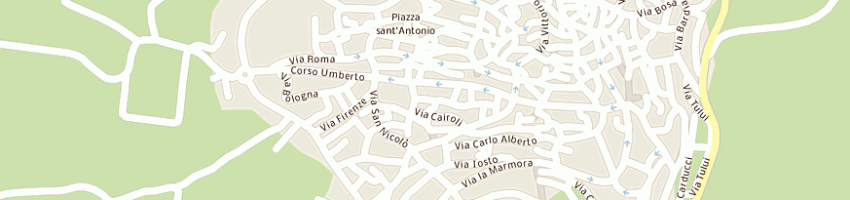 Mappa della impresa societa cooperativa arcobaleno arl a DORGALI