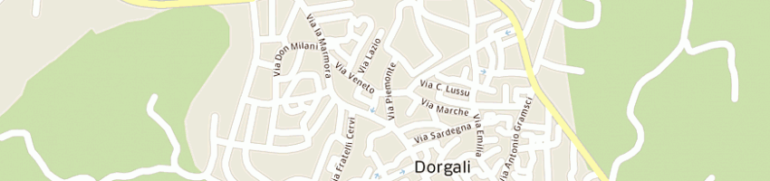 Mappa della impresa tegas salvatore a DORGALI