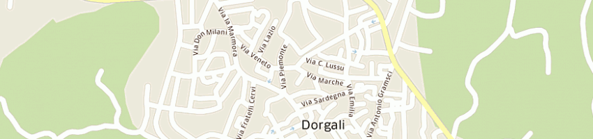 Mappa della impresa masala mario a DORGALI