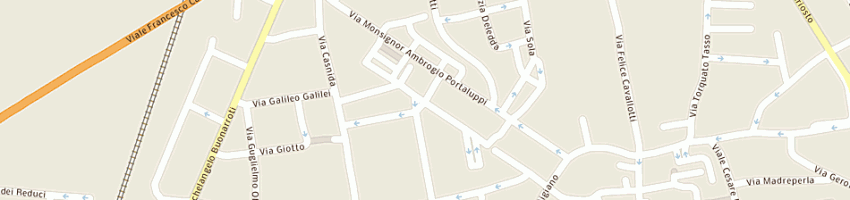 Mappa della impresa beauty center orchidea di gatto franca e c sas a TREVIGLIO