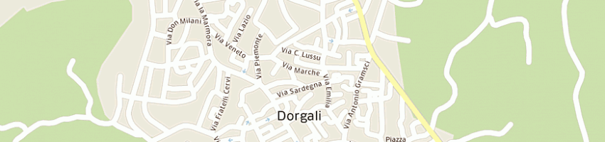 Mappa della impresa studio tecnico arch branca e ing d'agostino a DORGALI