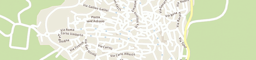 Mappa della impresa pittalis pietro a DORGALI