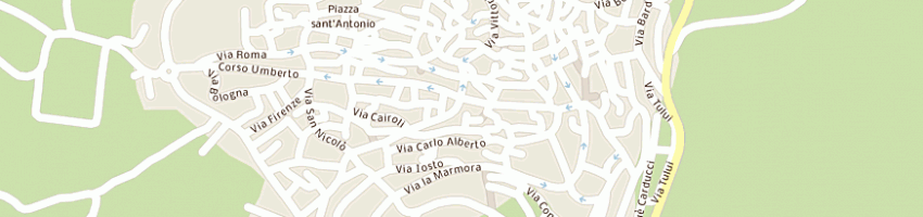 Mappa della impresa serra e secci snc a DORGALI