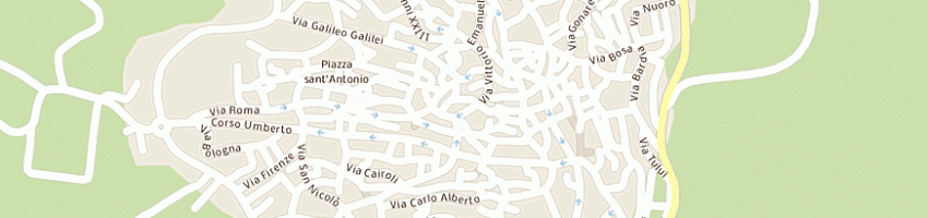 Mappa della impresa cartoliberia santa caterina di senette pina a DORGALI