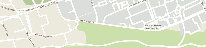 Mappa della impresa lorain silk mode di malgesini a e c snc a MORBEGNO