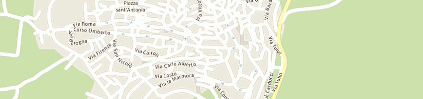 Mappa della impresa ministru antonio a DORGALI