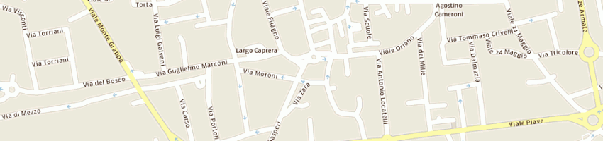 Mappa della impresa loneld srl a TREVIGLIO