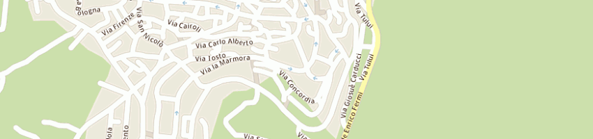 Mappa della impresa mele mario a DORGALI