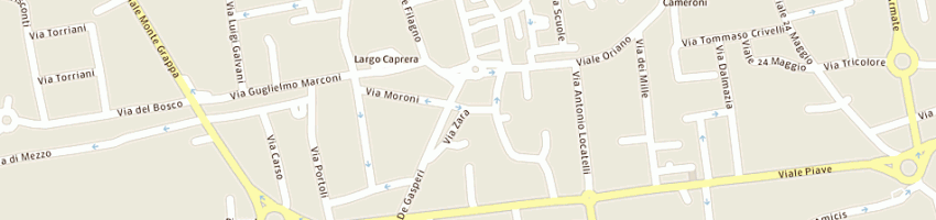 Mappa della impresa immobiliare treviglio di ornaghi dr pierfranco a TREVIGLIO