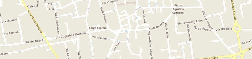 Mappa della impresa stone di mosconi carlo e c (sas) a TREVIGLIO