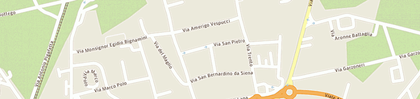 Mappa della impresa facchetti fabio srl unipersonale a TREVIGLIO
