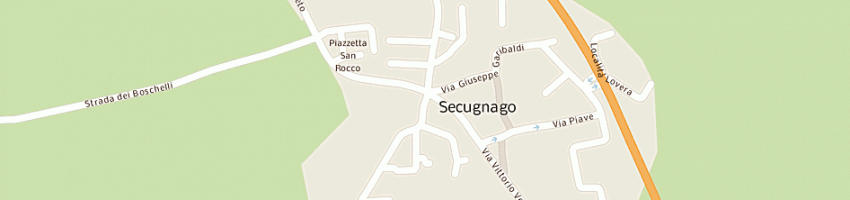 Mappa della impresa piccolo bar di corsini nicola e c sas a SECUGNAGO