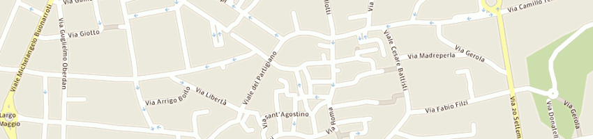Mappa della impresa giornale di merate srl a TREVIGLIO