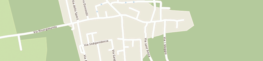 Mappa della impresa bar caffe' centrale a PALAZZO PIGNANO