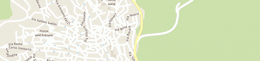 Mappa della impresa baby parking sdf di sedda - tolu maria e c a DORGALI