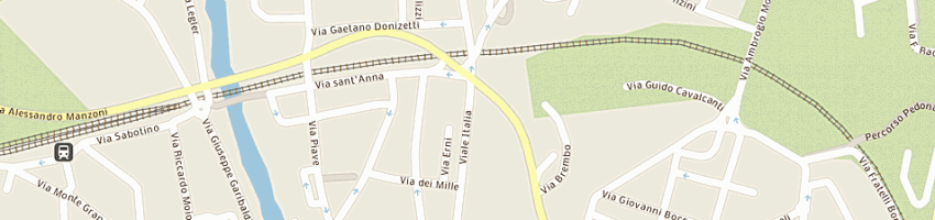 Mappa della impresa stroppa stefania a PONTE SAN PIETRO