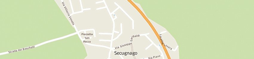 Mappa della impresa segraf srl a SECUGNAGO