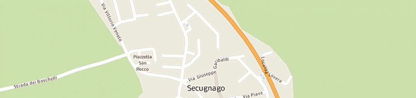 Mappa della impresa pannone antonio a SECUGNAGO