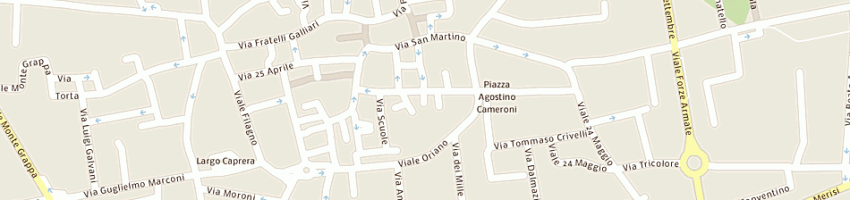 Mappa della impresa wannaride di jean capitanio a TREVIGLIO