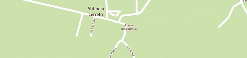 Mappa della impresa antica osteria del cerreto margherita a ABBADIA CERRETO
