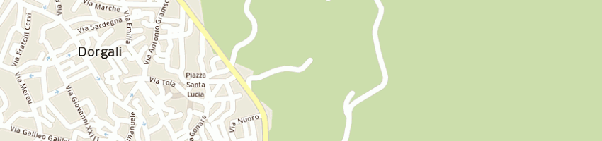 Mappa della impresa eredi fronteddu francesco sdf a DORGALI