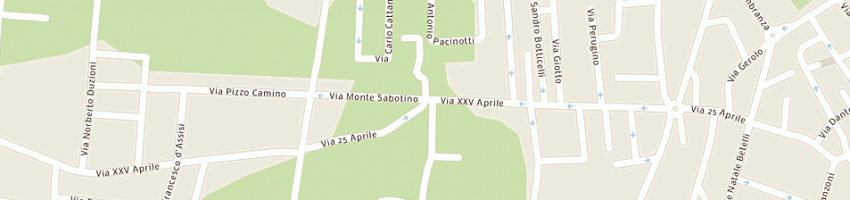Mappa della impresa sorti simona a DALMINE