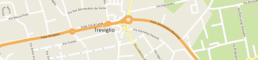 Mappa della impresa pisoni strutture sas di previtali donatella e c a BERGAMO