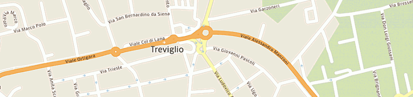 Mappa della impresa ivct service srl a TREVIGLIO