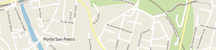 Mappa della impresa busi santo a MOZZO