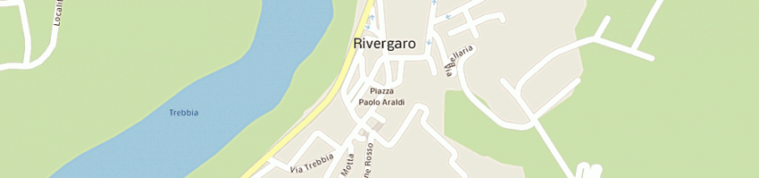Mappa della impresa ristorante la 45 a RIVERGARO