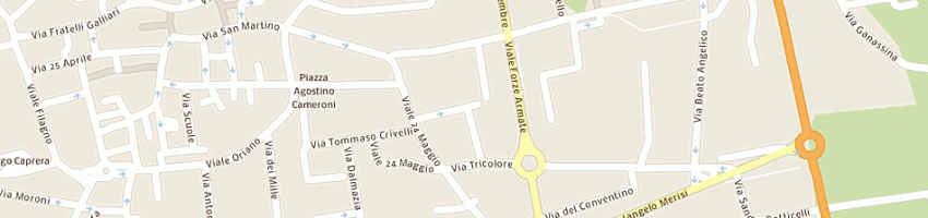 Mappa della impresa conti massimo francesco a TREVIGLIO
