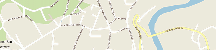 Mappa della impresa autoscuola maurizio di piazzalunga m(snc) a ALMENNO SAN SALVATORE