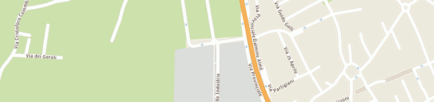 Mappa della impresa bv lab srl a BERGAMO