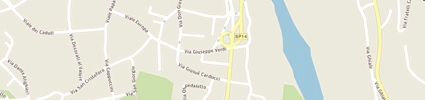 Mappa della impresa locatelli giansandro a ALMENNO SAN SALVATORE