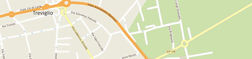 Mappa della impresa ranghetti attilio e figli snc a TREVIGLIO