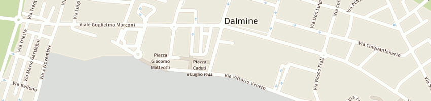 Mappa della impresa pianeta sole sas di giovanni rotasperti e c a DALMINE