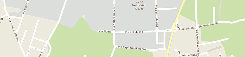 Mappa della impresa arrigoni carlo snc a MOZZO