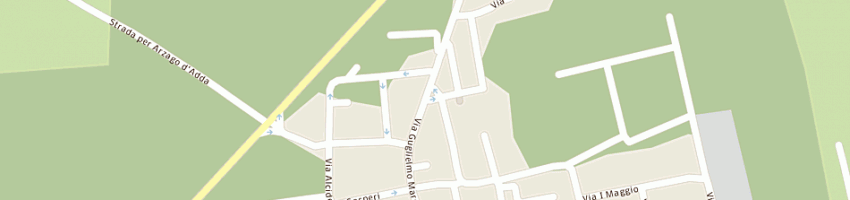 Mappa della impresa maffioli bruno franco a VAILATE