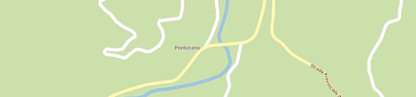 Mappa della impresa trattoria bar reghitto a BEDONIA
