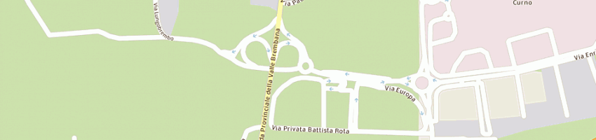 Mappa della impresa bottega verde srl a CURNO