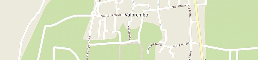 Mappa della impresa micheletti giancarlo a VALBREMBO