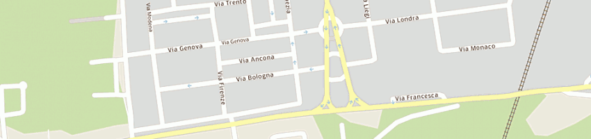 Mappa della impresa toccori snc di toccori quintino e c a CISERANO