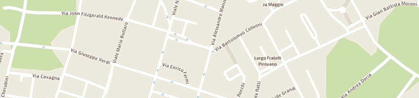 Mappa della impresa linea casa srl a DALMINE