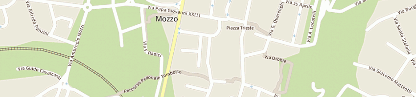 Mappa della impresa siges sas di verdoni mario e c a MOZZO