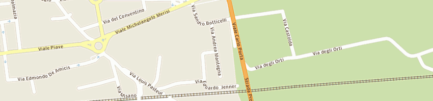 Mappa della impresa magni antonio a TREVIGLIO