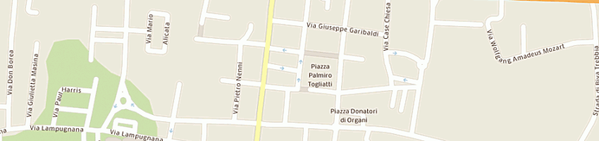 Mappa della impresa rigeneral tape di rossi stefano a PIACENZA