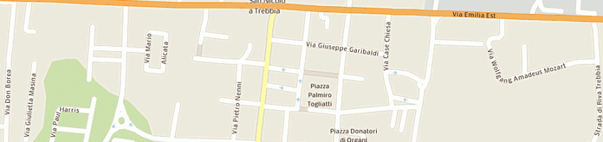 Mappa della impresa anove sistemi per l'ufficio sas a PIACENZA
