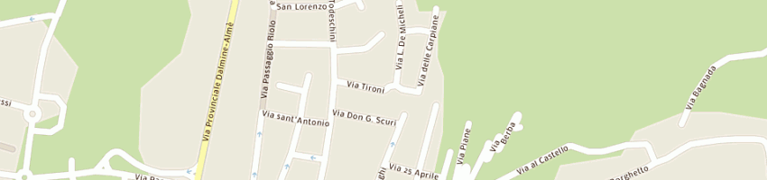 Mappa della impresa giacinto riva e figli srl a MOZZO