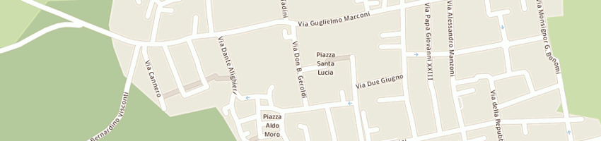 Mappa della impresa farmacia quartaroli dr ugo a BAGNOLO CREMASCO