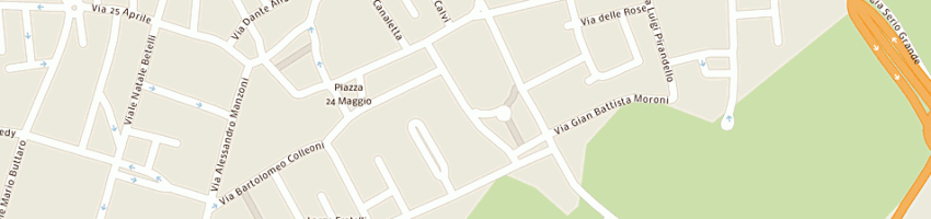 Mappa della impresa oradaria srl a DALMINE
